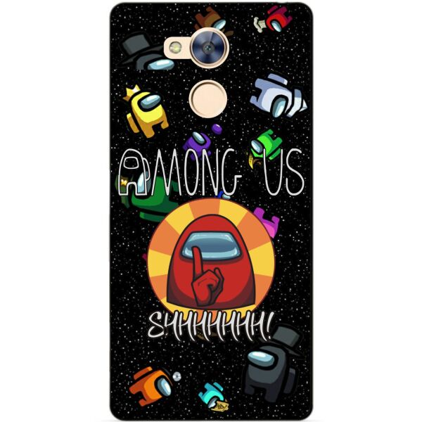

Силиконовый бампер чехол Candy для Huawei Honor 6a с рисунком Among Us