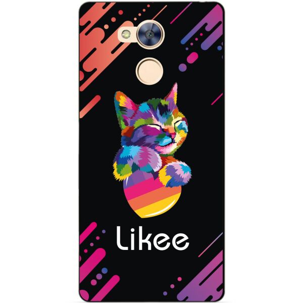 

Силиконовый бампер чехол Candy для Huawei Honor 6a с рисунком Likee
