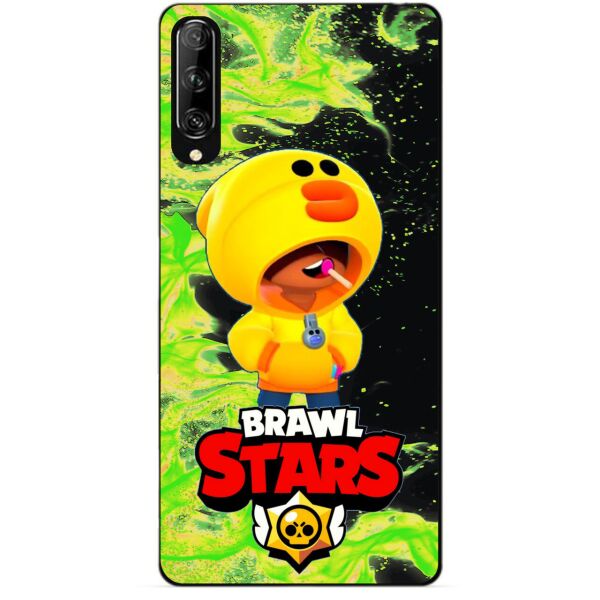 

Силиконовый чехол бампер Candy для Huawei P Smart Pro с Героем Brawl Stars Леон утка