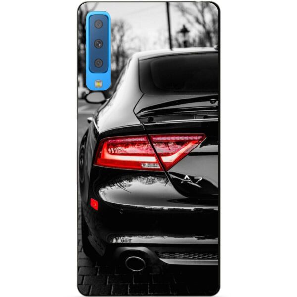 

Чехол силиконовый Candy для Samsung A7 2018 Galaxy A750 с рисунком Audi