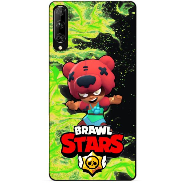 

Силиконовый чехол бампер Candy для Huawei P Smart Pro с Героем Brawl Stars Нита