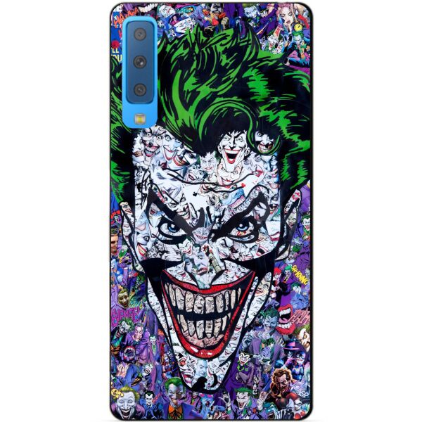 

Чехол силиконовый Candy для Samsung A7 2018 Galaxy A750 с рисунком Джокер