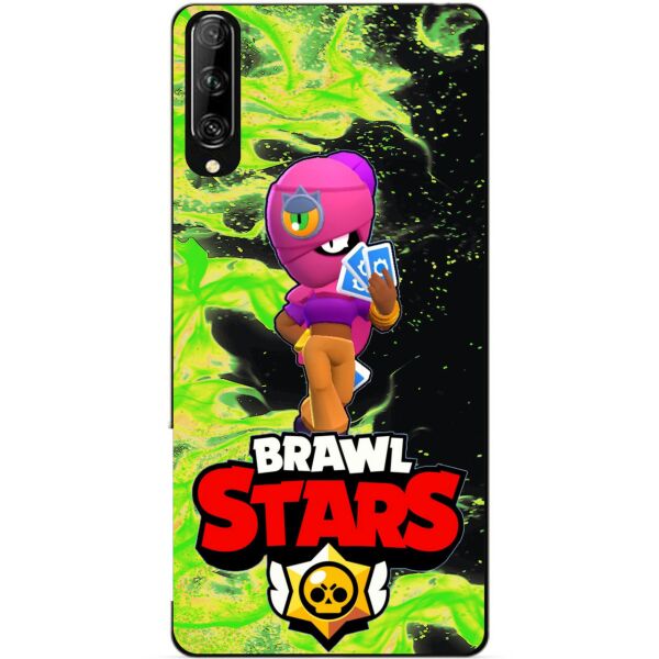 

Силиконовый чехол бампер Candy для Huawei P Smart Pro с Героем Brawl Stars Тара