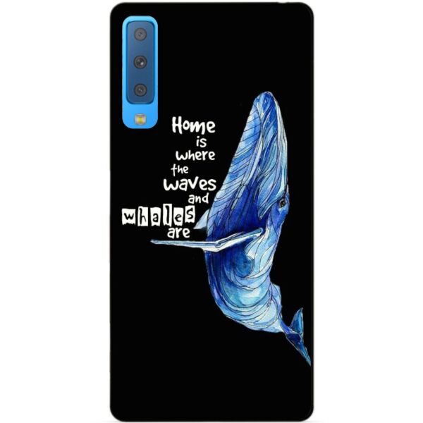 

Чехол силиконовый Candy для Samsung A7 2018 Galaxy A750 с рисунком Кит