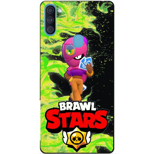 

Силиконовый бампер чехол Candy для Samsung A11 Galaxy A115f с Героем Brawl Stars Тара