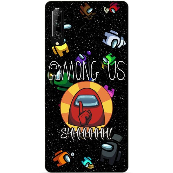 

Силиконовый чехол бампер Candy для Huawei P Smart Pro с рисунком Among Us