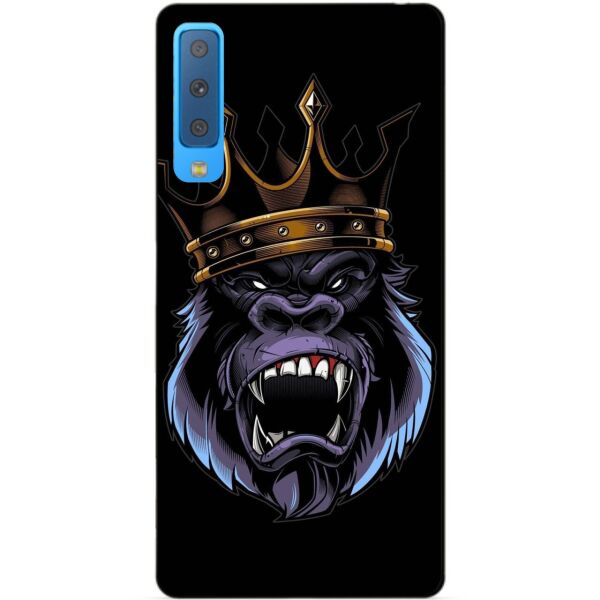 

Чехол силиконовый Candy для Samsung A7 2018 Galaxy A750 с рисунком Обезьяна