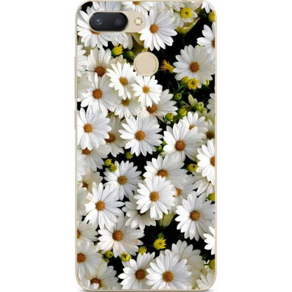 

Силиконовый чехол бампер Candy для Xiaomi Redmi 6 с рисунком Ромашки