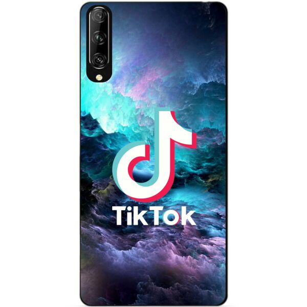 

Силиконовый чехол бампер Candy для Huawei P Smart Pro с рисунком Tik Tok