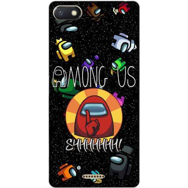 

Силиконовый бампер чехол Candy для Xiaomi Redmi 6a с рисунком Among Us