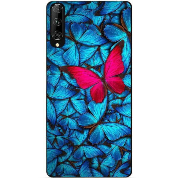 

Силиконовый чехол бампер Candy для Huawei P Smart Pro с рисунком Бабочки