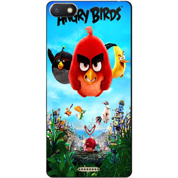 

Силиконовый бампер чехол Candy для Xiaomi Redmi 6a с рисунком Angry Birds