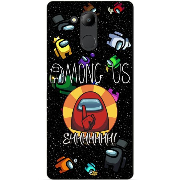 

Силиконовый бампер чехол Candy для Huawei Honor 6c Pro с рисунком Among Us