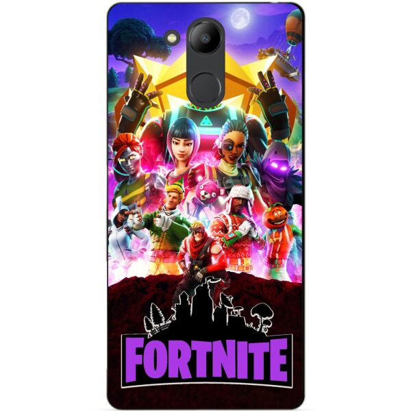 

Силиконовый бампер чехол Candy для Huawei Honor 6c Pro с рисунком Fortnite