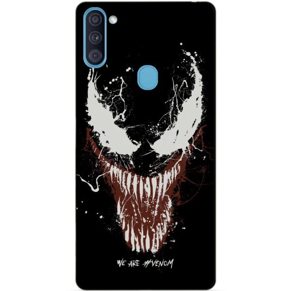 

Силиконовый бампер чехол Candy для Samsung A11 с рисунком Веном
