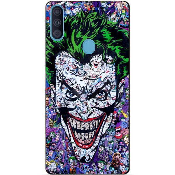 

Силиконовый бампер чехол Candy для Samsung A11 с рисунком Джокер