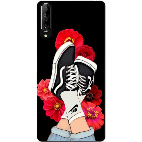 

Силиконовый чехол бампер Candy для Huawei P Smart Pro с рисунком Кеды