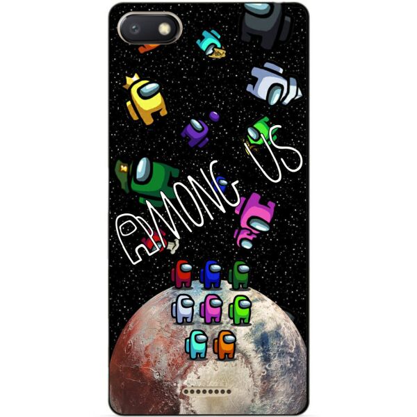 

Силиконовый бампер чехол Candy для Xiaomi Redmi 6a с рисунком Амонг Ас