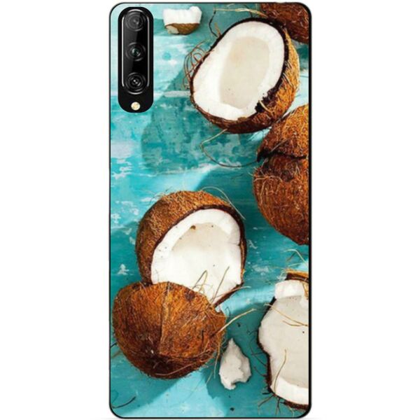

Силиконовый чехол бампер Candy для Huawei P Smart Pro с рисунком Кокосы