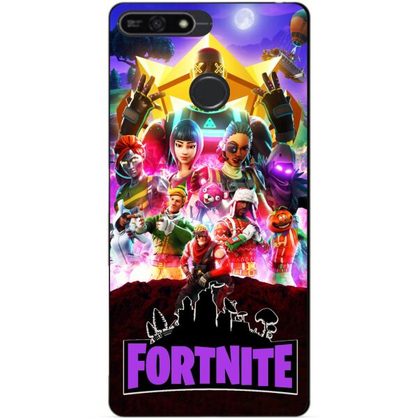 

Силиконовый бампер чехол Candy для Huawei Honor 7a Pro с рисунком Fortnite