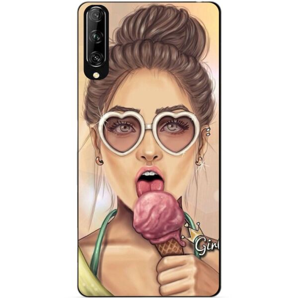 

Силиконовый чехол бампер Candy для Huawei P Smart Pro с рисунком Мороженое