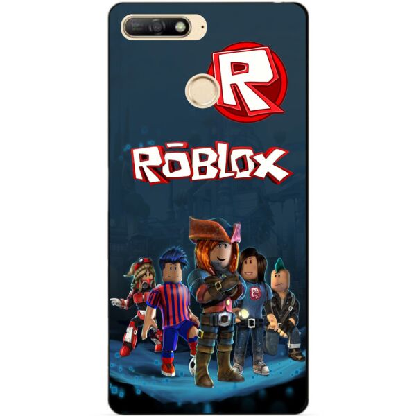 

Силиконовый бампер чехол Candy для Huawei Honor 7a Pro с рисунком Roblox
