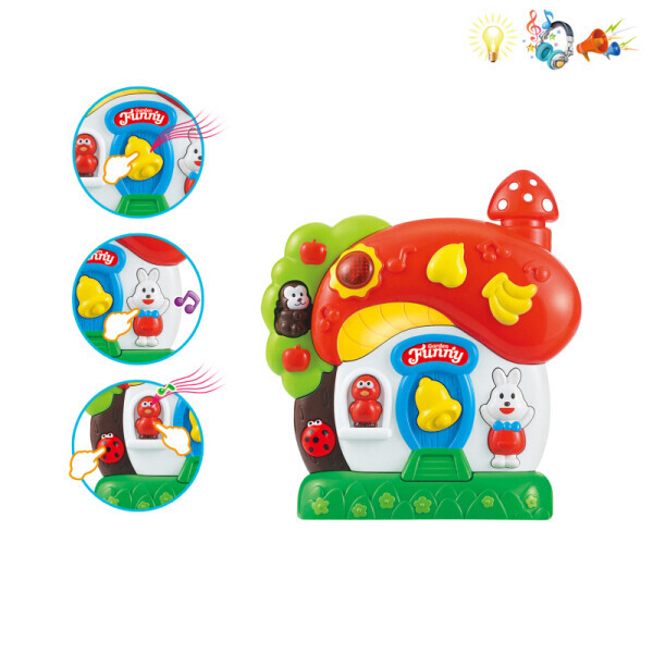 

Игровой развивающий домик 91073E abero (6961006926937)
