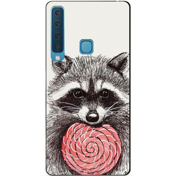 

Чехол силиконовый Candy для Samsung A9 2018 Galaxy A920 с рисунком Енот