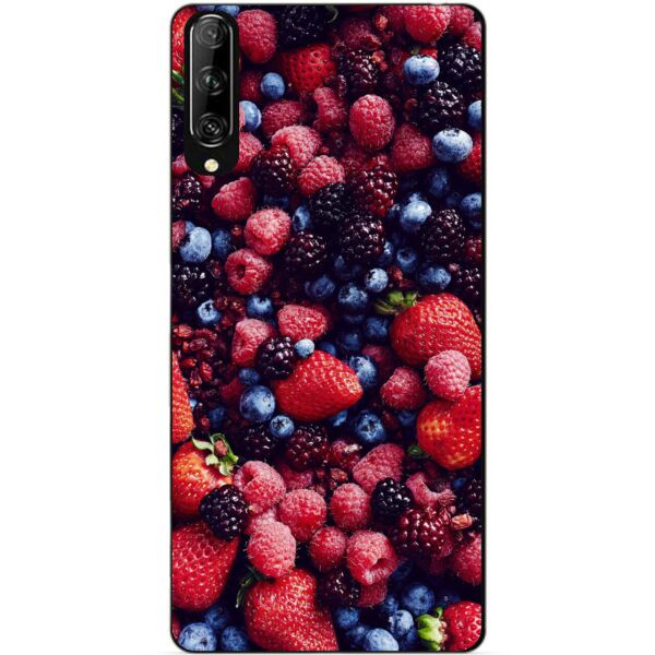 

Силиконовый чехол бампер Candy для Huawei P Smart Pro с рисунком Ягоды