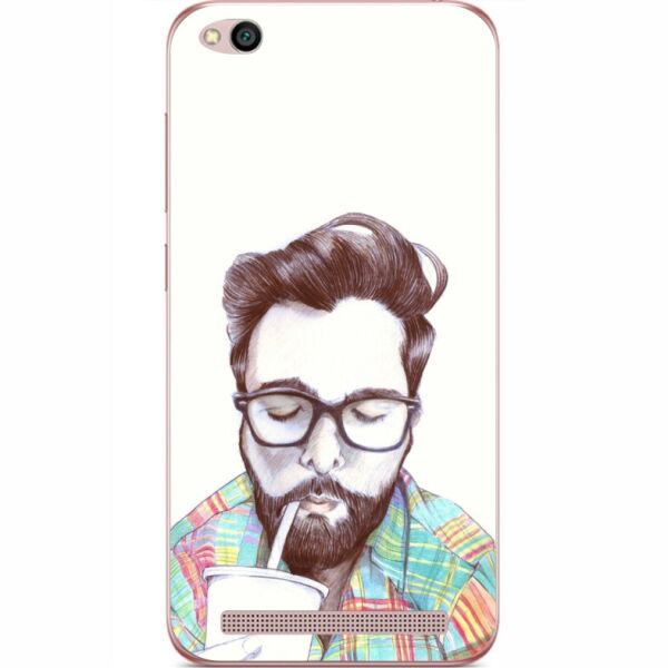 

Чехол cиликоновый Candy для Xiaomi Redmi 5a с рисунком Men