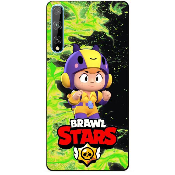 

Силиконовый чехол бампер Candy для Huawei P Smart S с Героем Brawl Stars Беа