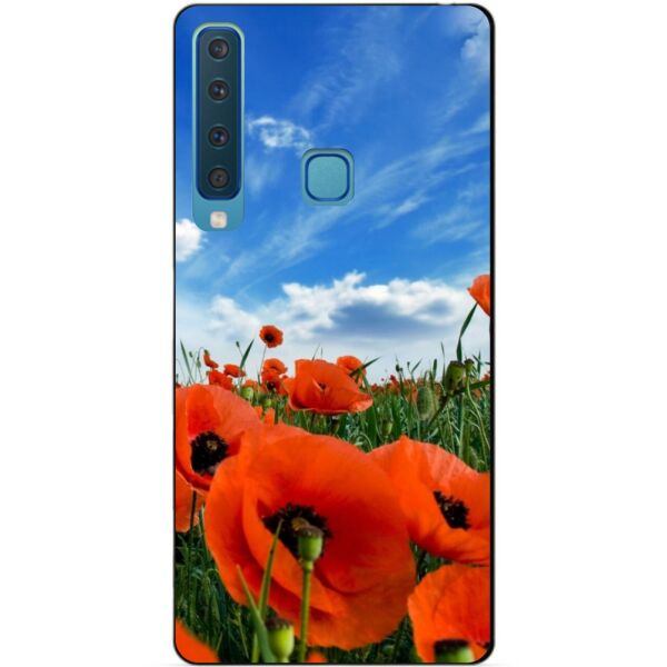 

Чехол силиконовый Candy для Samsung A9 2018 Galaxy A920 с рисунком Поле маков