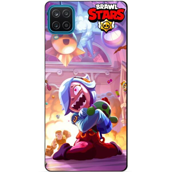 

Силиконовый бампер чехол Candy для Samsung A12 Парк старр Колетт Brawl Stars