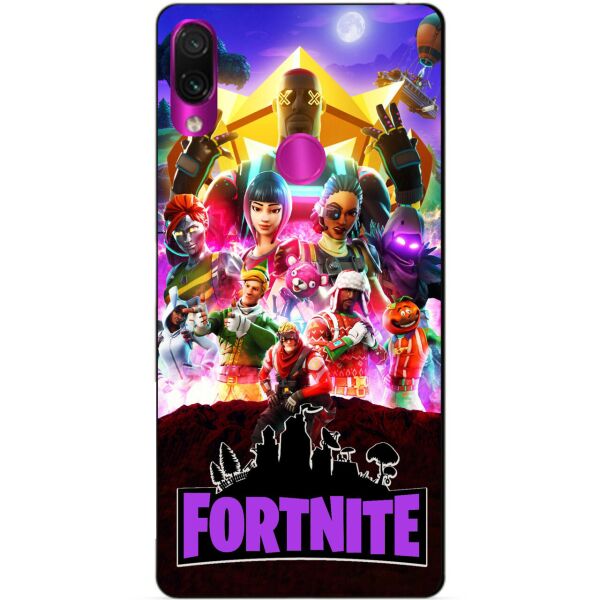 

Силиконовый бампер чехол Candy для Xiaomi Redmi 7 с рисунком Fortnite Фортнайт