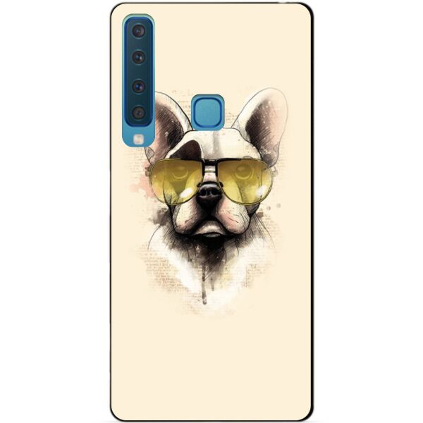 

Чехол силиконовый Candy для Samsung A9 2018 Galaxy A920 с рисунком Собака в очках
