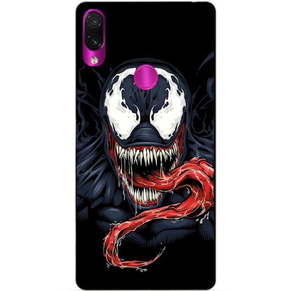 

Силиконовый бампер чехол Candy для Xiaomi Redmi 7 с рисунком Веном