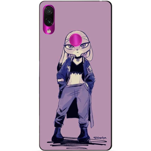 

Силиконовый бампер чехол Candy для Xiaomi Redmi 7 с рисунком Джуди