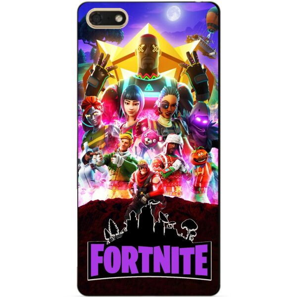 

Силиконовый бампер чехол Candy для Huawei Honor 7a с рисунком Fortnite
