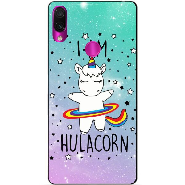 

Силиконовый бампер чехол Candy для Xiaomi Redmi 7 с рисунком Единорог