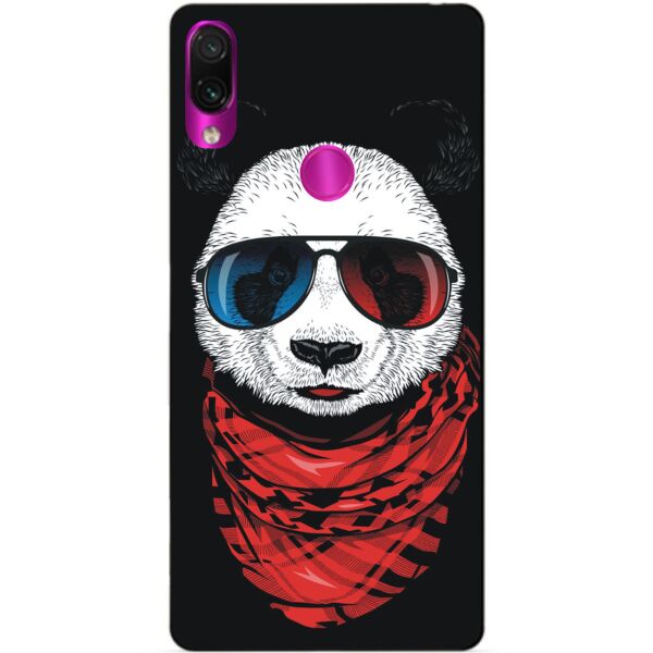 

Силиконовый бампер чехол Candy для Xiaomi Redmi 7 с рисунком Панда