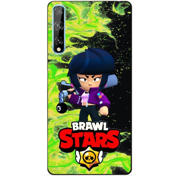 

Силиконовый чехол бампер Candy для Huawei P Smart S с Героем Бравл Старс Биби