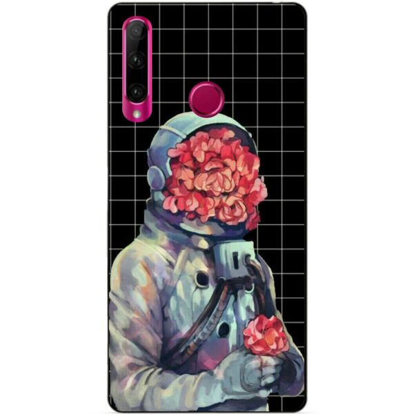 

Чехол силиконовый Candy для Samsung Galaxy A60 SM-A6060 с рисунком Букет