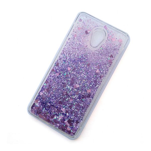 

TPU чехол Liquid hearts для Meizu Pro 6 Фиолетовый (90764)