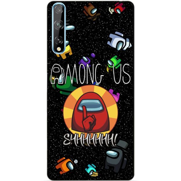 

Силиконовый чехол бампер Candy для Huawei P Smart S с рисунком Among Us