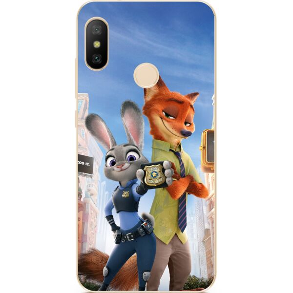 

Чехол силиконовый Candy для Huawei P Smart 2019 с рисунком Зверополис