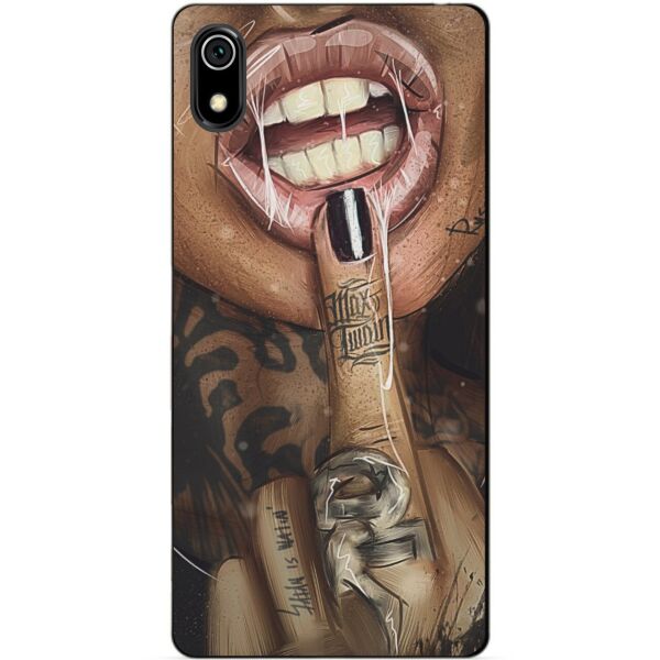 

Силиконовый бампер чехол Candy для Xiaomi Redmi 7a с рисунком Swag