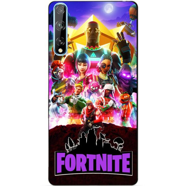 

Силиконовый чехол бампер Candy для Huawei P Smart S с рисунком Fortnite