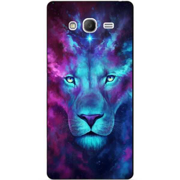 

Чехол силиконовый Candy для Samsung i9080/i9082 Galaxy Grand Duos i9060/i9062 с рисунком Космический Лев