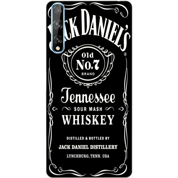 

Силиконовый чехол бампер Candy для Huawei P Smart S с рисунком Jack Daniels