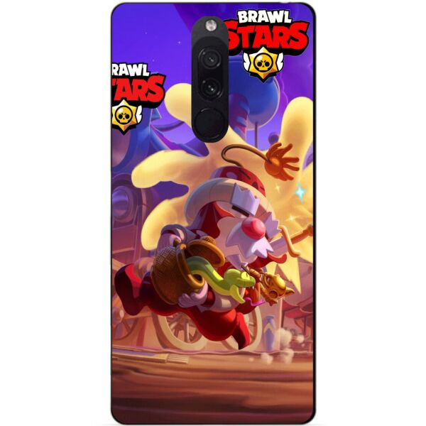 

Силиконовый бампер чехол Candy для Xiaomi Redmi 8 Базар Тары Гэйл Бравл Старс